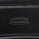 DUKAP SENSE 24" Lightweight Hardside Luggage Black