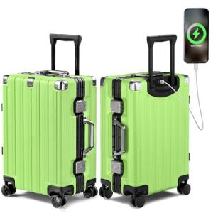 20-Inch Zipperless Carry-On with TSA Lock