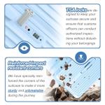 Krute 20 Inch Hardside Luggage with TSA Lock