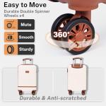 Krute 22" TSA Approved Hard Shell Carry On