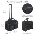 VANKEAN 17.3 Inch Waterproof Rolling Laptop Bag