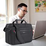 VANKEAN Expandable Water-Repellent Laptop Briefcase