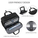 VANKEAN 17.3 Inch Waterproof Rolling Laptop Bag