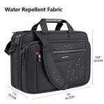 VANKEAN Expandable Water-Repellent Laptop Briefcase
