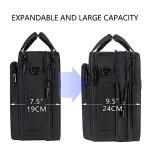 VANKEAN Expandable Water-Repellent Laptop Briefcase
