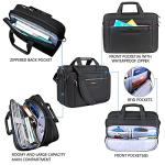 VANKEAN Expandable Water-Repellent Laptop Briefcase