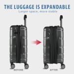 VANKEAN 20 Inch TSA Lock Carry-On Suitcase