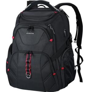 VANKEAN 17.3'' TSA Laptop Backpack with USB Port