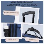 VANKEAN 16-inch Lightweight Underseat Roller Suitcase