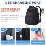 VANKEAN 17.3'' TSA Laptop Backpack with USB Port