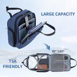 VANKEAN 16-inch Lightweight Underseat Roller Suitcase