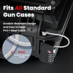 TSA Approved Heavy-Duty Gun Case Locks - 2 Pack