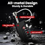 TSA Approved Heavy-Duty Gun Case Locks - 2 Pack