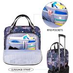 VANKEAN Rolling Laptop Case with RFID Pockets