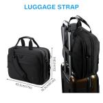 BAGSMART Expandable Laptop Bag for Travel
