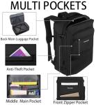 Vancropak 40L Expandable TSA Approved Travel Backpack