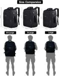 Vancropak 40L Expandable TSA Approved Travel Backpack
