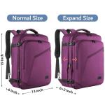 MATEIN Women's Expandable Travel Backpack - Purple