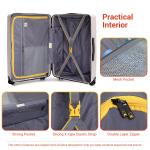 Landisun TSA Lock Carry-On Luggage Set, 20-Inch