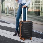 MIUSSE 3-Piece Hard Shell Luggage Set with TSA Lock