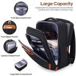 MIUSSE 3-Piece Hard Shell Luggage Set with TSA Lock