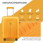 Joyway 5-Piece Hardshell Luggage Set with TSA Lock