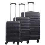 American Dreamliner Rolling Luggage Set - Black