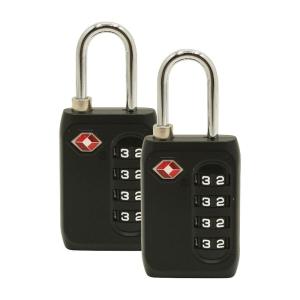 Thrifco TSA-Approved 4-Digit Luggage Lock - Black
