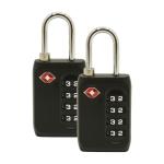 Thrifco TSA-Approved 4-Digit Luggage Lock - Black