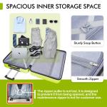30-Inch Apple Green TSA Lock Hardshell Luggage