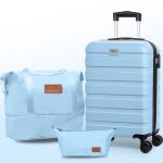 Lightweight 3-Piece Luggage Set with TSA Lock