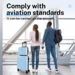 Lightweight Carry-On Luggage Set with TSA Lock