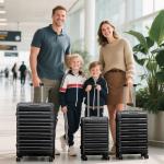 3-Piece Hardshell Luggage Set with TSA Lock