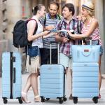 Lightweight 3-Piece Luggage Set with TSA Lock