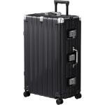 28-Inch Black Hardside Suitcase with TSA Lock