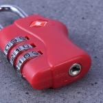 LABSERRON TSA Approved Red Suitcase Lock Set