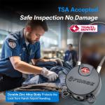 Forge TSA Approved 4-Pack Key Luggage Locks