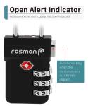Fosmon TSA Approved 3-Digit Luggage Lock Set