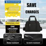 SeaRock Compact Travel Duffle Bag - Black