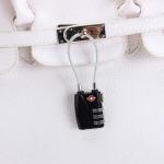 TSA-Approved 3-Digit Luggage Cable Lock Set