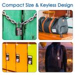 2 Pack TSA Approved Combination Luggage Locks