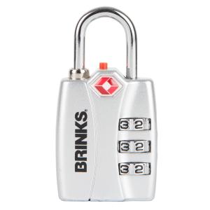 Brinks 30mm Steel TSA Indicator Padlock