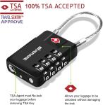 2 Pack TSA Approved 4-Digit Luggage Locks