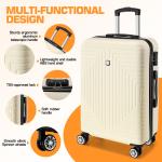 SANOPY 5-Piece TSA-Approved Luggage Set