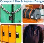 2 Pack TSA Approved 4-Digit Luggage Locks