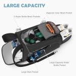 Waterproof Duffle Bag with Shoe Compartment