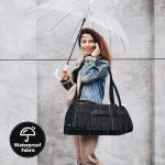 Waterproof Duffle Bag with Shoe Compartment