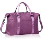 Purple Weekender Duffel Bag for Travel Essentials
