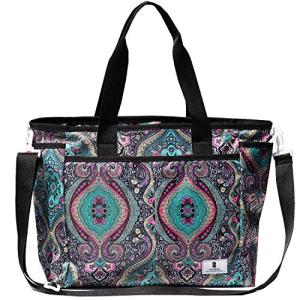 Women's Black Teel Weekend Carry-On Duffel Bag