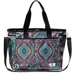 Women's Black Teel Weekend Carry-On Duffel Bag